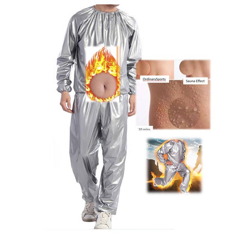 Whole body sauna suit Fat Burn Bodybuilding Coat Speed Up Sweating Fitness Workout Weight Loss sauna suit For women men
