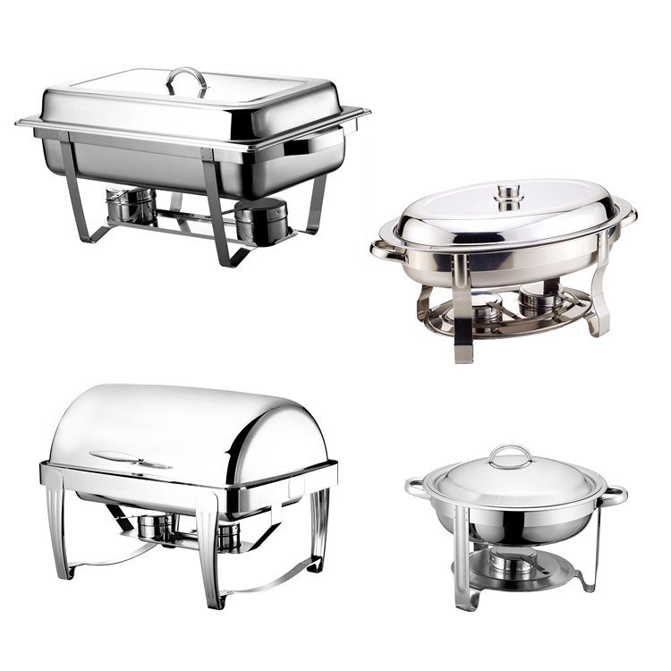 factory direct sale various economic stainless steel chafing dish buffet set