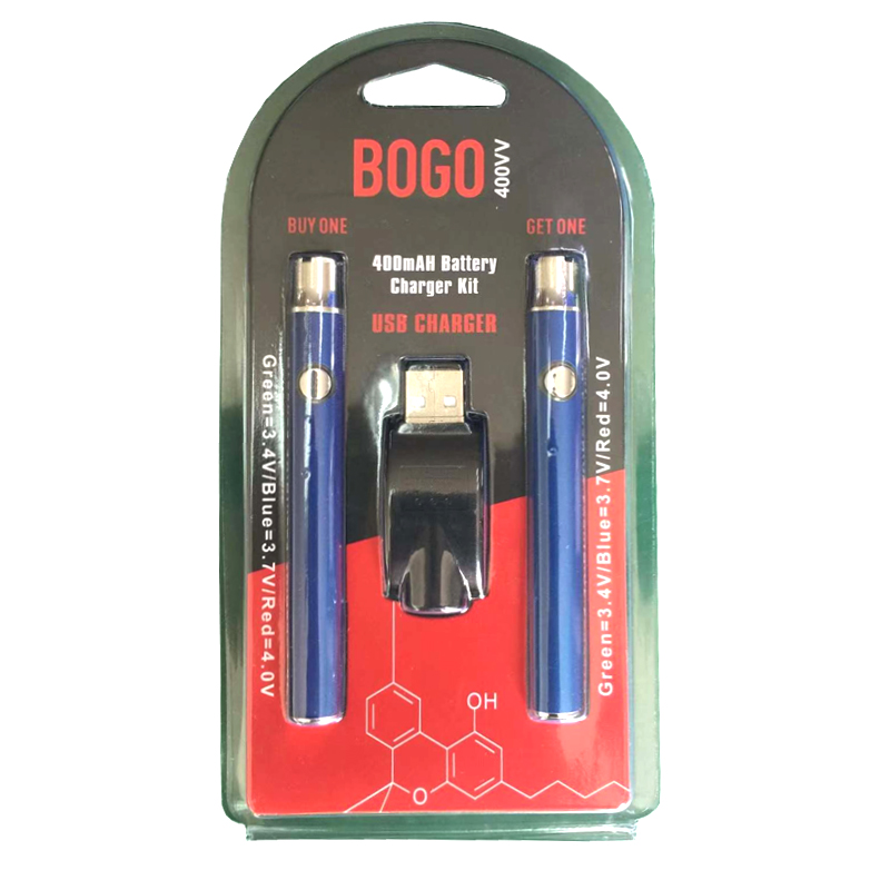 Батарея для предварительного нагрева Bogo Vertex, электронная сигарета, вейп-ручка, 400 мАч, регулируемые батареи напряжения, подходит для вейпа 510