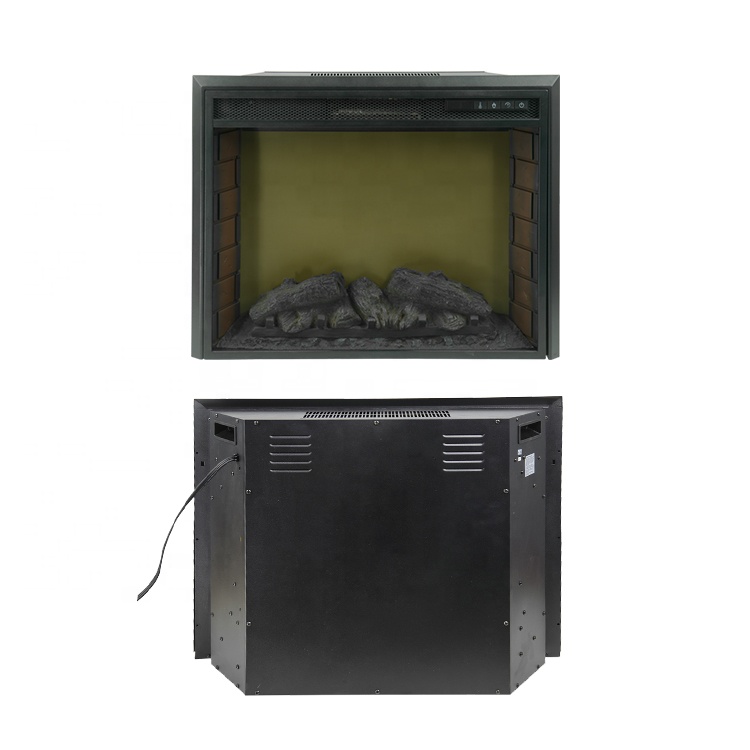 220V yika logo custom led flame electric fireplace inserts