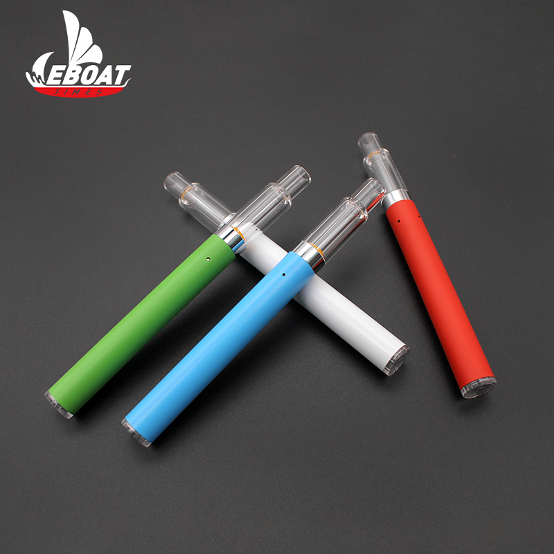 2021 factory wholesale vaporizer pen cbd oil wax pen with 1.0ml all glass oil cartridge