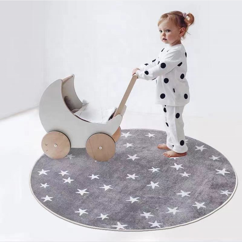 Good quality round rug for kids play mat