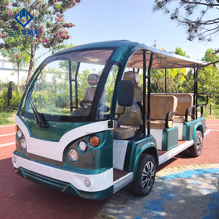 High Quality Electric Tourist Bus Sightseeing Car