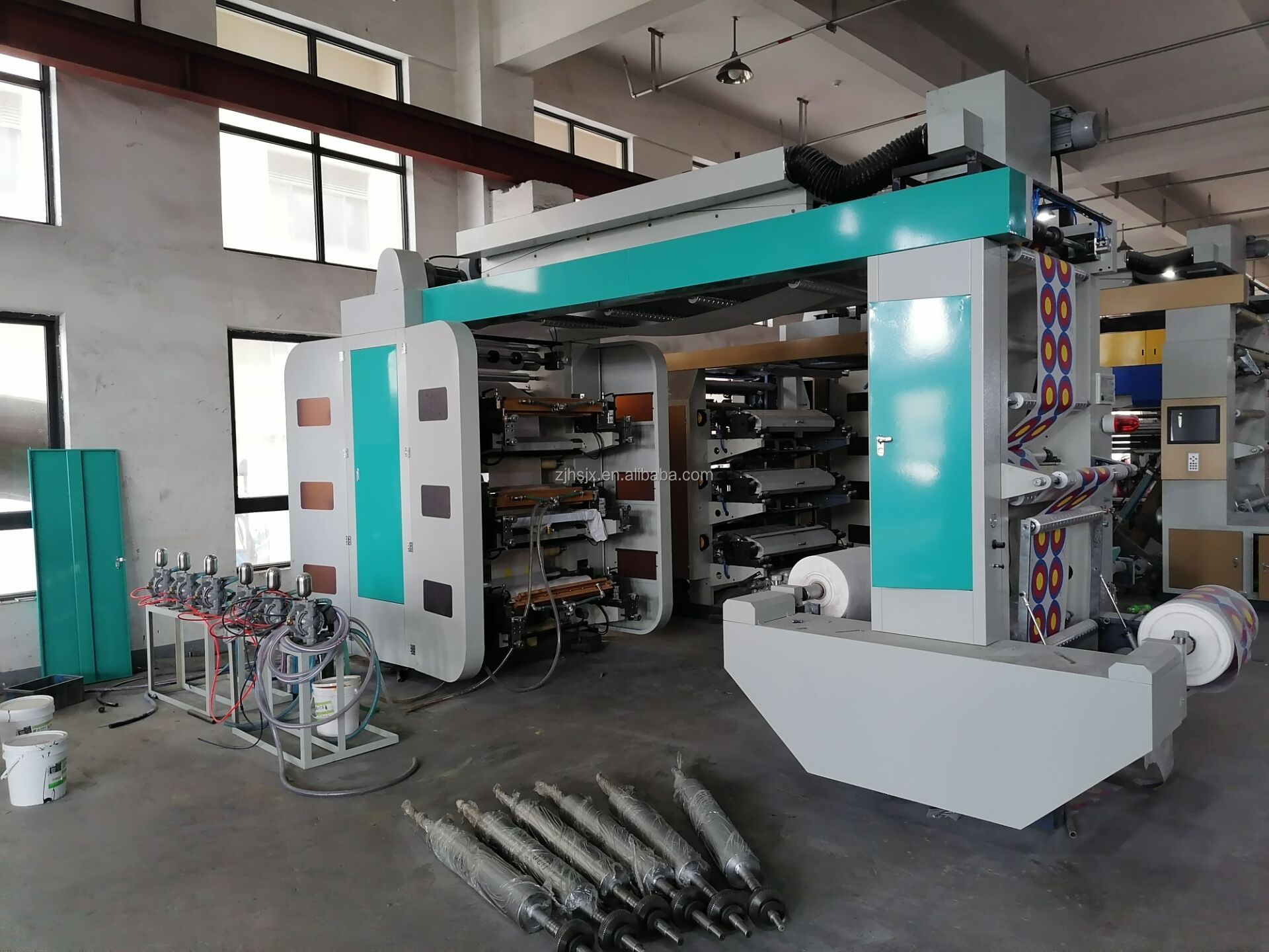 YTB-61200 6 Colors High Speed Flexographic Printing Machine