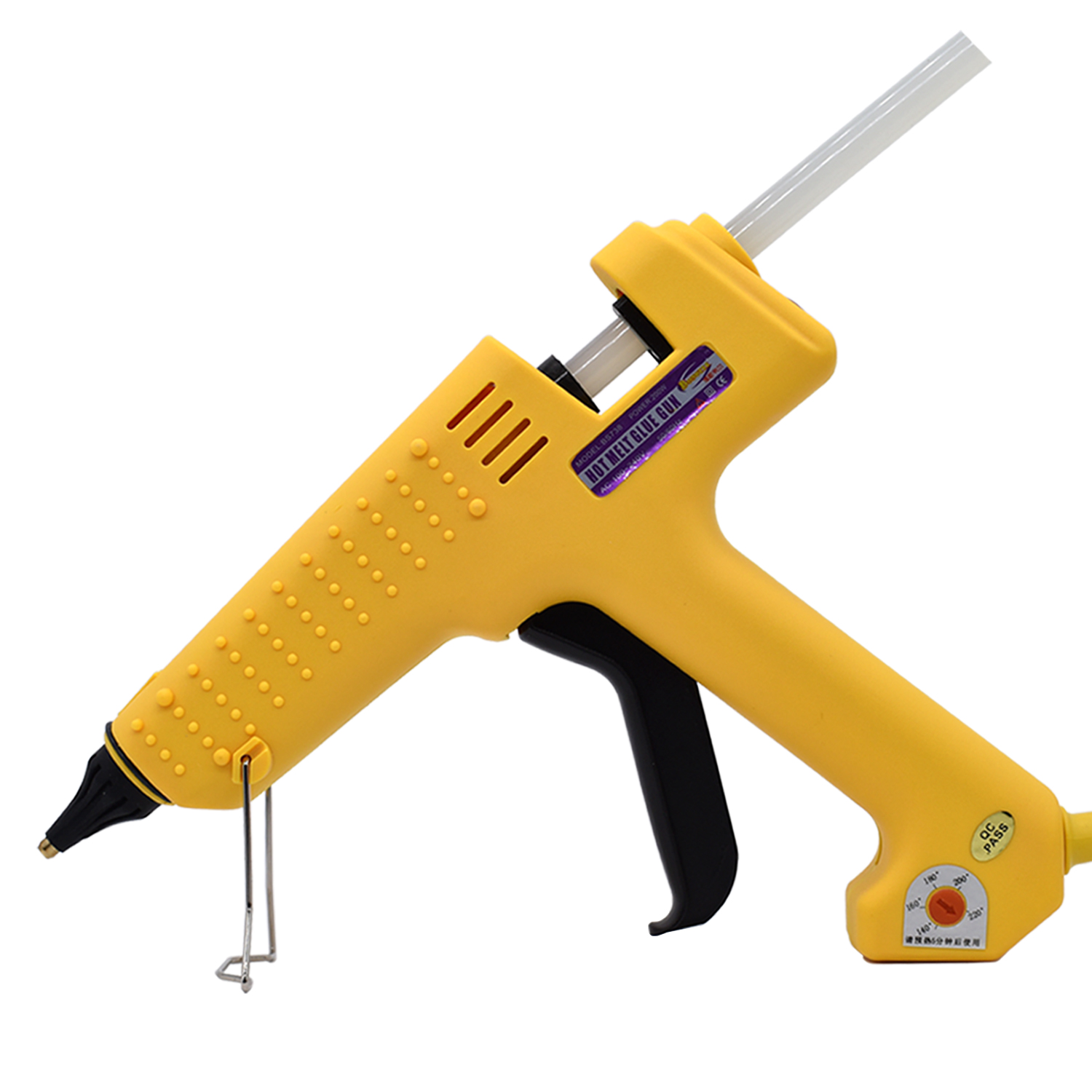 Professional silicone gun High temperature heating tool 250W hot glue gun for industrial goods production and maintenance