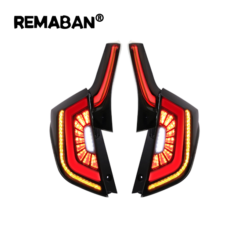 Remaban for Honda Fit third-generation GK5 GK4 GK3 GK5 taillights are equipped with sequential new LED components