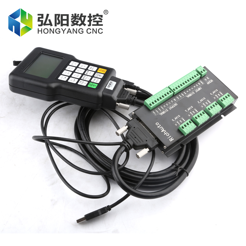 Hycnc Dsp A11 Richauto 3-х осный фрезерный станок с ЧПУ пульт дистанционного управления A11e A11s A11c гравировальный станок с ЧПУ для резки контроллер
