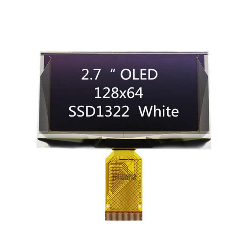 GoldenMorning SSD1322 монохромный 2,7 "12864 Графический дисплей 128x64 2,7 дюймов Oled