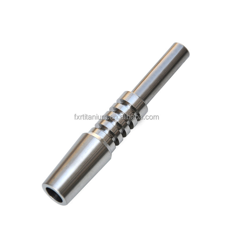 Hot Nectar Collector GR2 Titanium Nail 10mm 14mm 18mm Inverted Nail Grade 2 Titanium Tip For Glass Nectar Glass Water Pipe Bong