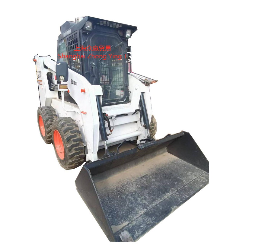 Б/у мини-погрузчик с бортовым поворотом, Bobcat S16, 0,8 тонн, мини-колесный экскаватор-погрузчик, мини-погрузчик Bobcat