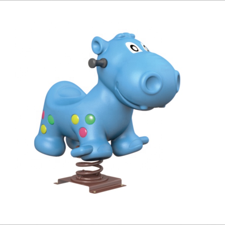New Design Funny Cartoon Children Animal Outdoor Spring Rocker