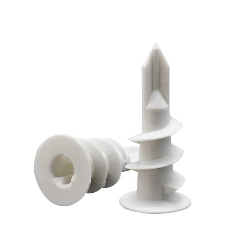 elehk direct sale Plastic Expansion Anchor Pa Anchoring Clamp Ground Anchors self drilling wall plug