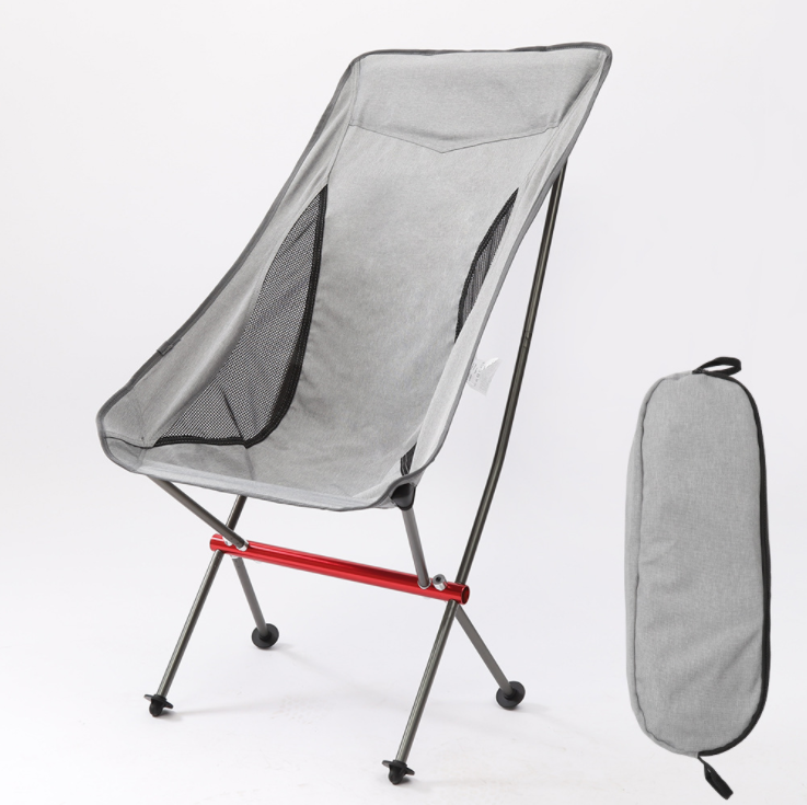 Wholesale Cheap Wild Hiking Outdoor Fishing Beach Camping Folding Moon Chair