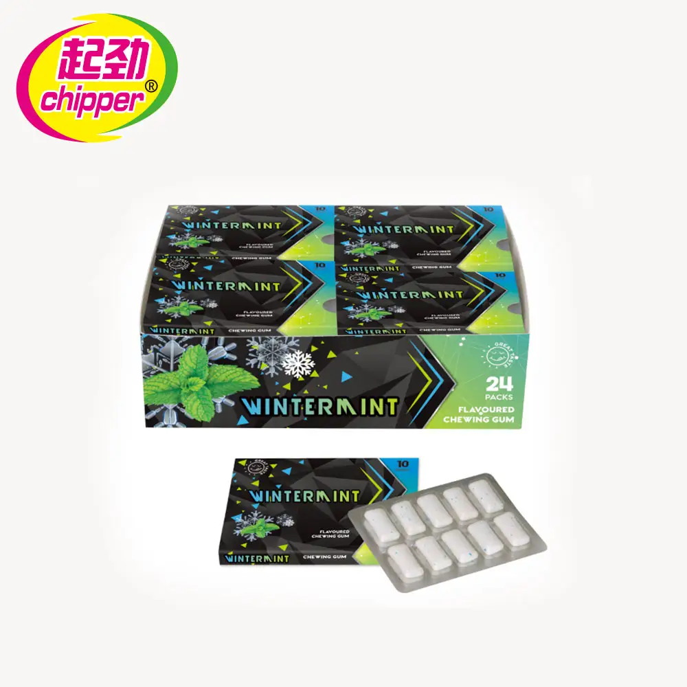 Private label chewing gum wholesale blister pack packaging