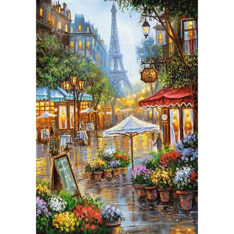 A-280 Wholesale 5d diy Custom home wall decor art shaped crystal diamond painting for diamond paintings Dream castle