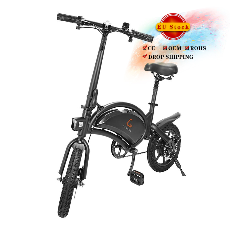 Оптовая продажа, оригинальный электрический велосипед KUGOO Kirin B2 48 в 400 Вт с толстыми шинами, электрический велосипед 45 км/ч для взрослых