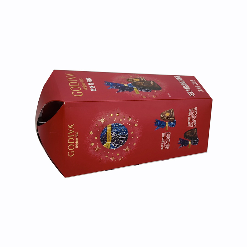 High Quality Durable Blister Matte Finish Paper Food Packaging Boxes Exquisite for Children's Noodles Sugar Gold Foil Printing