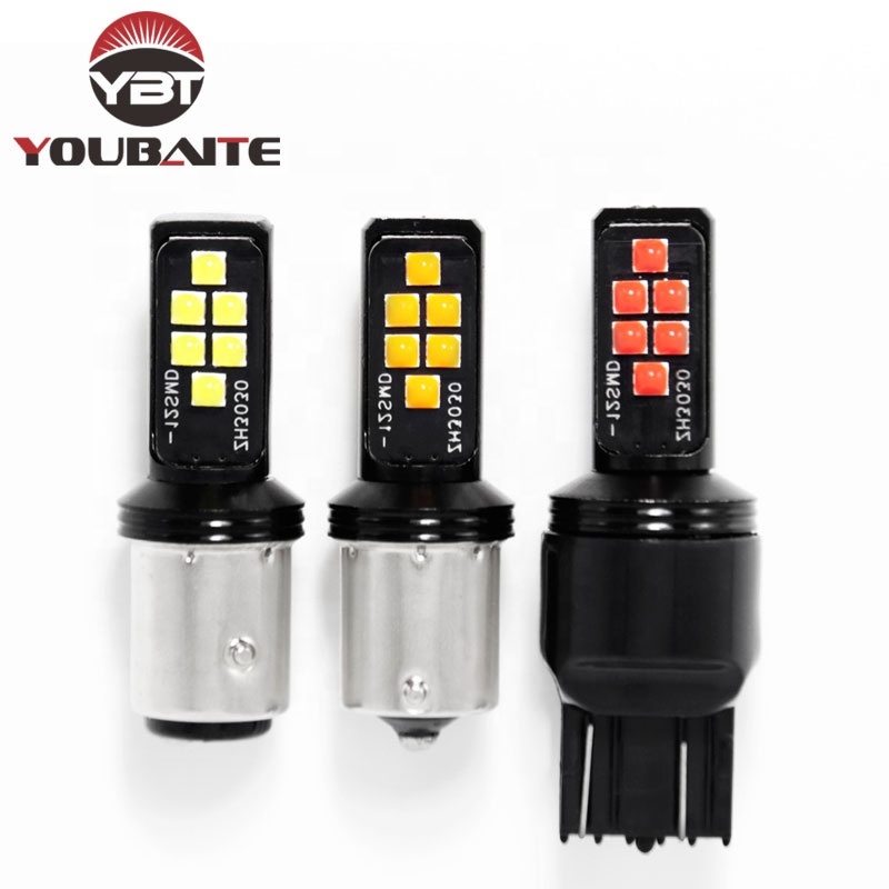 Супер яркие автомобильные грузовые мигающий bombillo led 1157 3030 12smd 1156 стоп Обратный лампа DC12V-24V тормозные лампы