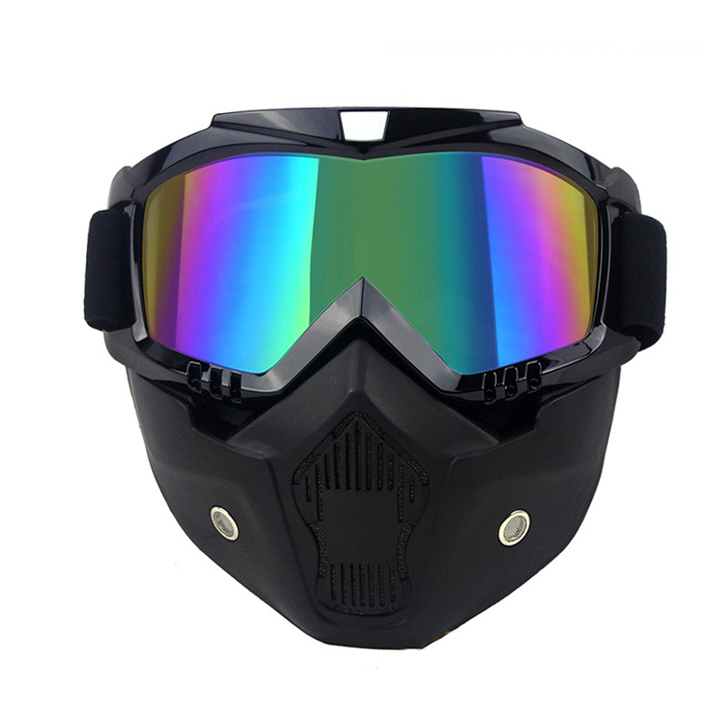 Custom Motorbike Goggles And Facemask Motorcycle Goggles Face Mask