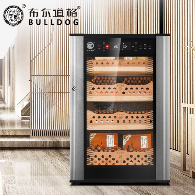 Профессиональный шкафчик для сигар Humidor Холодильный шкаф постоянный Высокоточный Увлажнитель вентилятор Охлаждающий компрессор