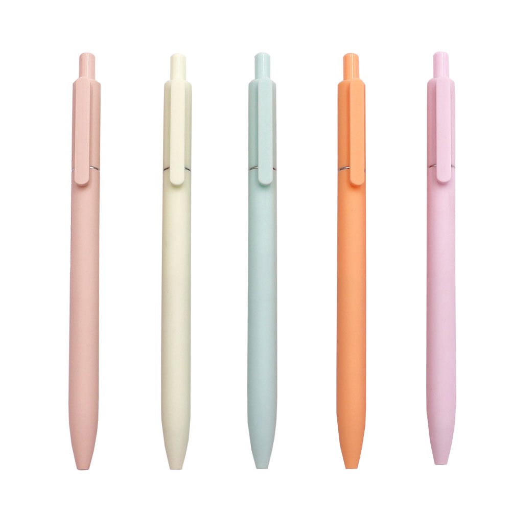 Stationery Macaron 5 Colors Gift Gel Pen Wholesale Gel Ink Pen