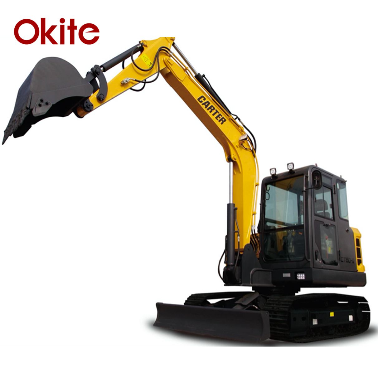 Okite 6 тонн мини-экскаватор escavator машины экскаватор