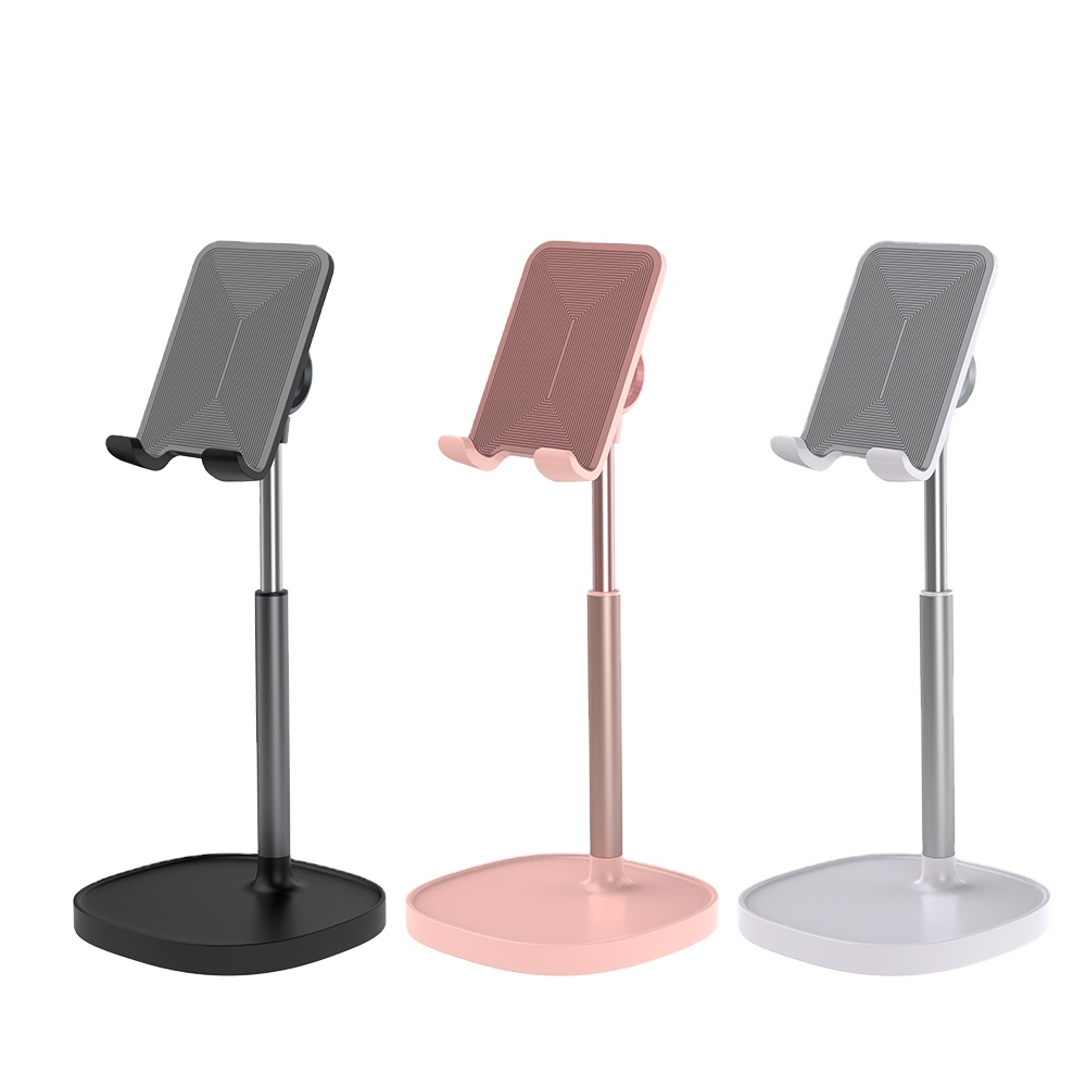 Best seller on Internet about 220g light firm mobile phone stand apply 4.7-9.7 inch device for comfortable sight to watch