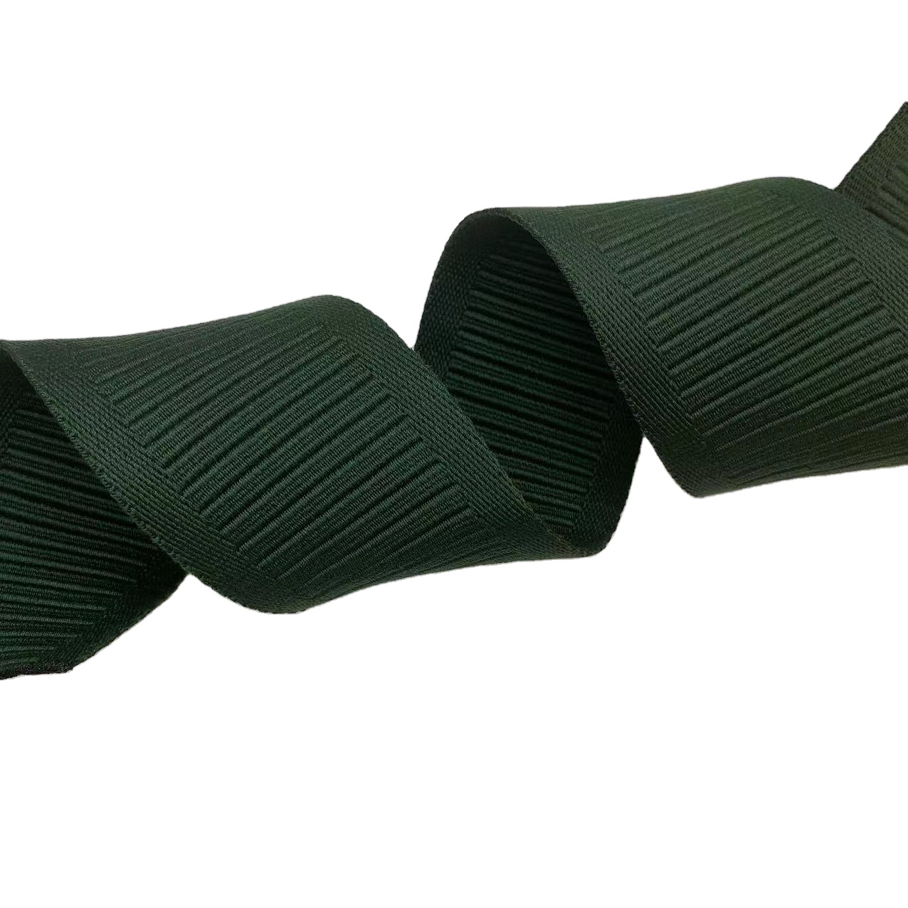 Factory direct 7.5cm continuous bamboo woven webbing imitation nylon color luggage home textile accessories