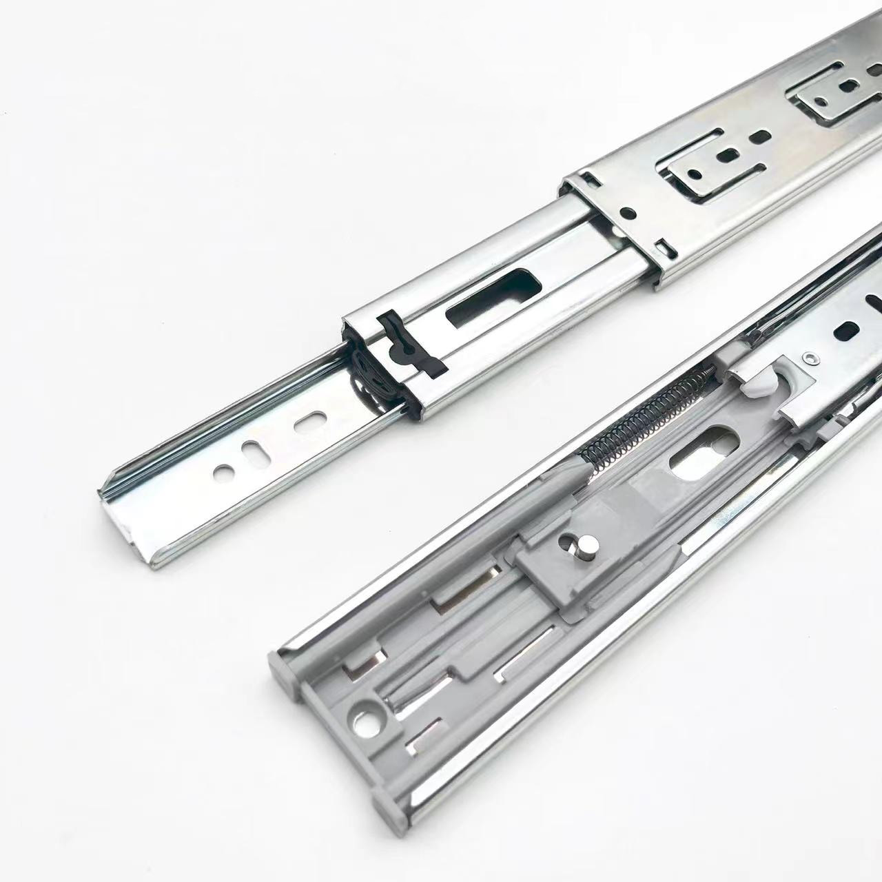 Sliding Metal Box Kitchen Drawer Basket Cabinet Drawer Channels Soft Close Drawer Slide rail