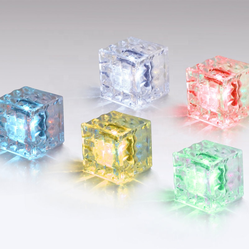 Solar Ice Glass Blocks Brick Light/ Solar Underground Paver Lamp