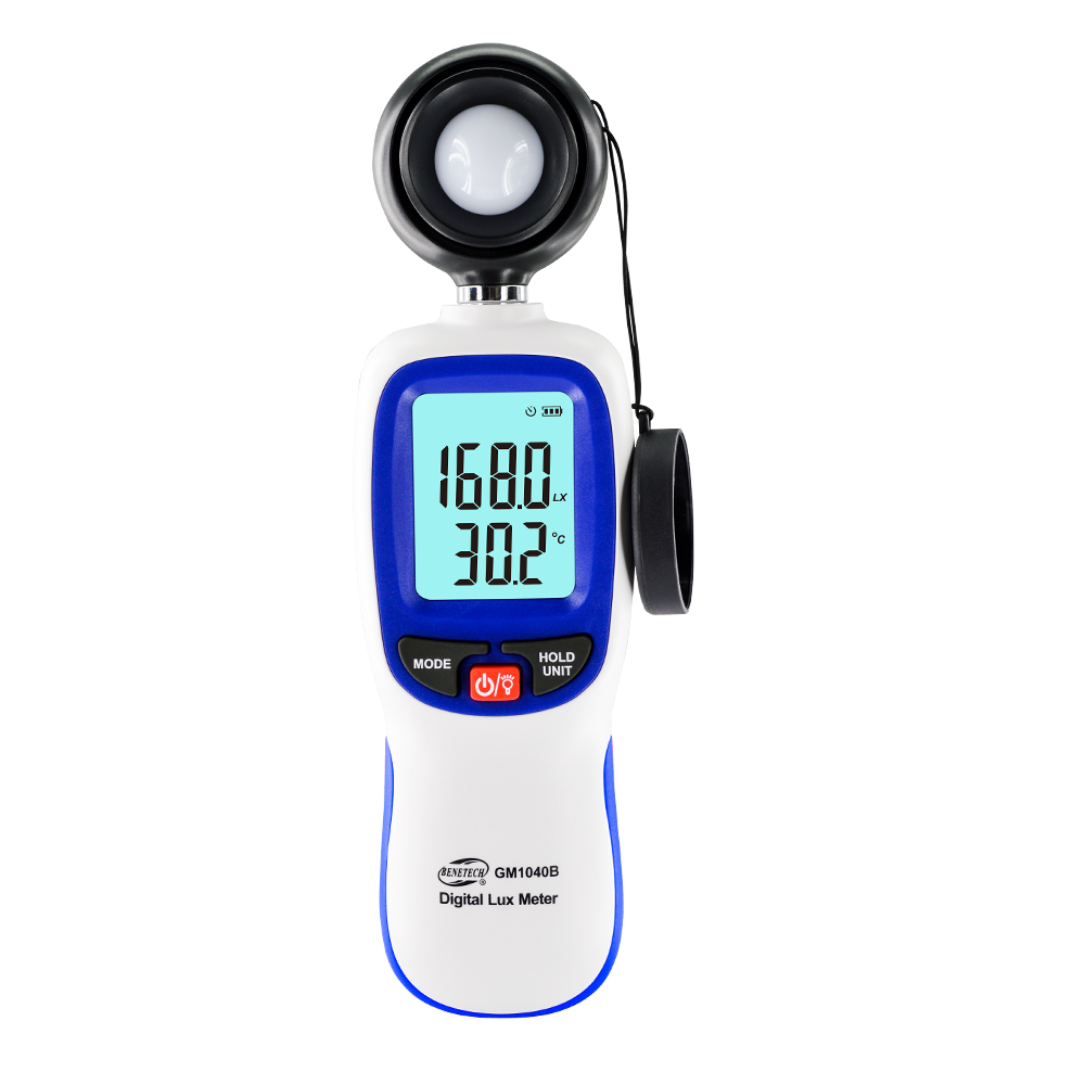 Professional Digital Photometer Illuminometer Max Min Brightness Tester Photography Lighting Test Flow Light Meter Lux Fc Test