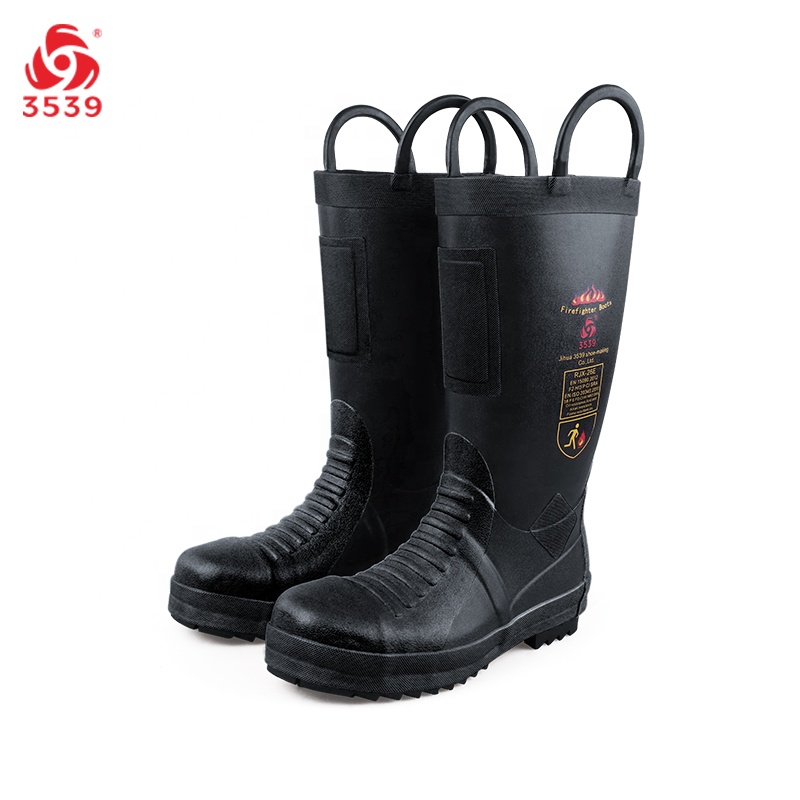 3539 OEM EN15090 ASTM NFPA пожарные сапоги пожарные
