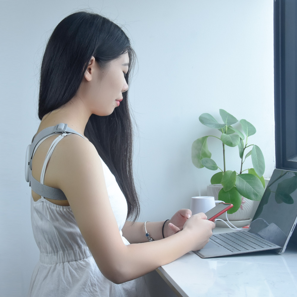 Custom Logo Back Shoulder Brace Adjustable Belt Posture Support Correction Body Posture Corrector De Postura