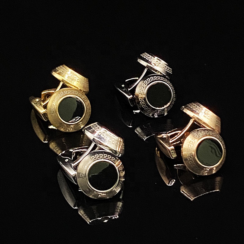 Personalized High Quality Wedding Elegant Groom Cufflinks With Custom Logo