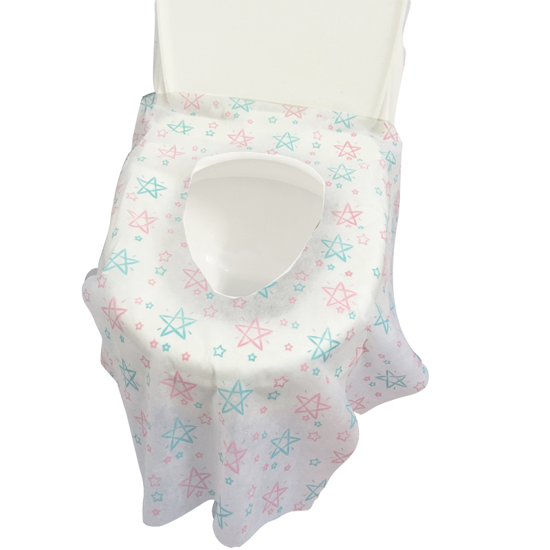 disposable hygienic paper/pe film toilet seat covers
