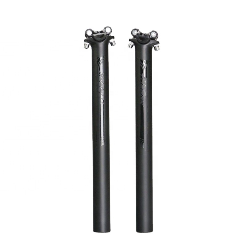 27.2/30.8/31.6*350/400mm Cycling Seatpost Carbon Bicycle Seat Post Suspension Bike Seatpost