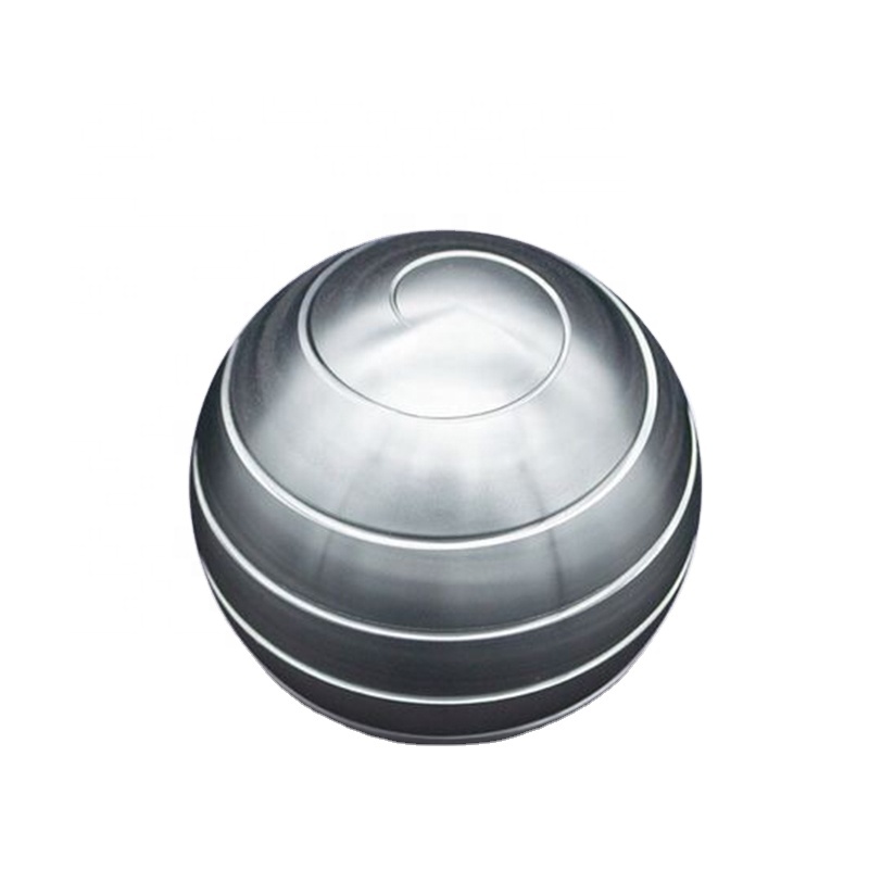 Fingertip Gyro Office Desk Toy Fingertip Toys Stress Relief Toys Office Executive Ball Metal Fidget Spinner Ball for Adults Kids