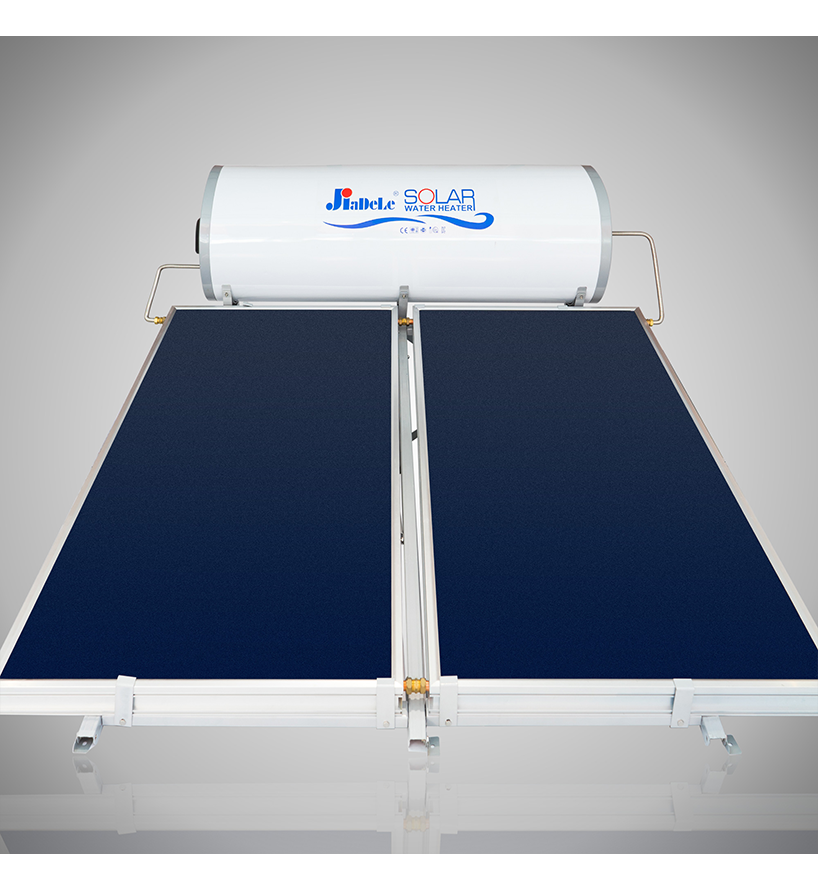 China Manufacturer High Effciency Solar Flat Plate Thermal Collector Hot Water System chauffe eau solaire 300L boiler geyser