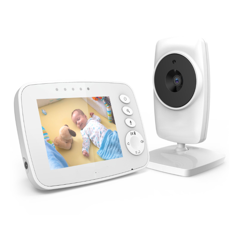 3,2 дюймов Full HD LCD Nanny Night Vision двухсторонний аудио монитор младенца Бестселлер для amazon
