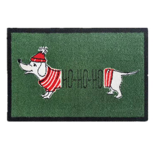 DONGWO Non Woven Printed Custom Carpet Meeting Room Carpet Christmas Festival Doormat For America