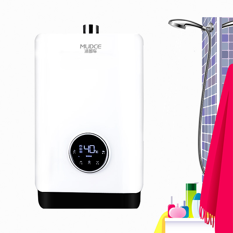 Two-level energy efficiency, balanced gas wall-hung boiler natural gas special for bathing industrial natural gas water heater
