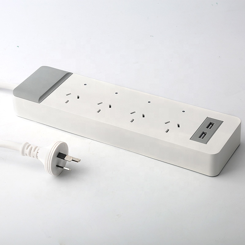 MP AU smart wifi power strip alexa, AU Power Board 4 Outlet with 2 USB
