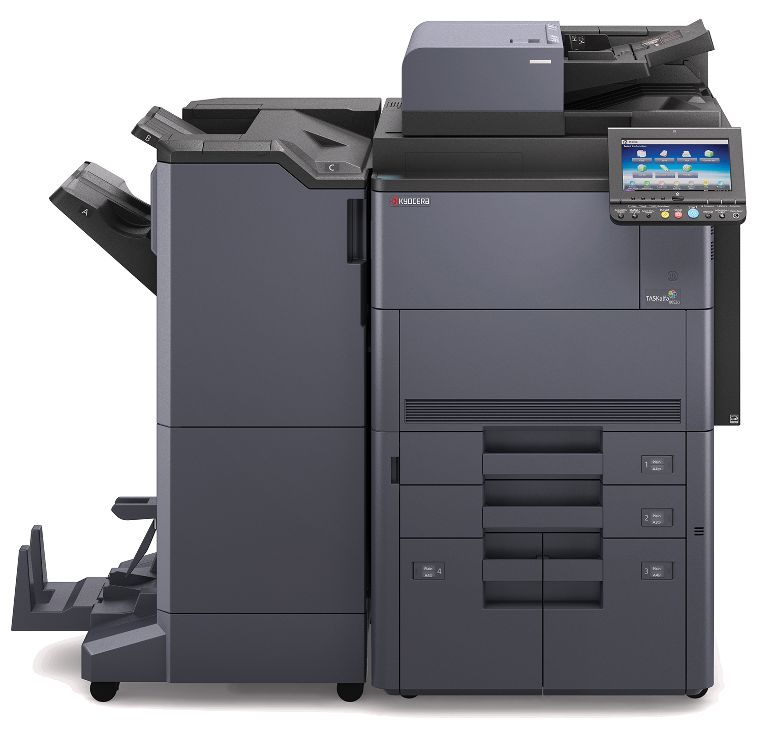 Принтер Kyocera TASKalfa 8052ci, цветной копировальный аппарат формата A3