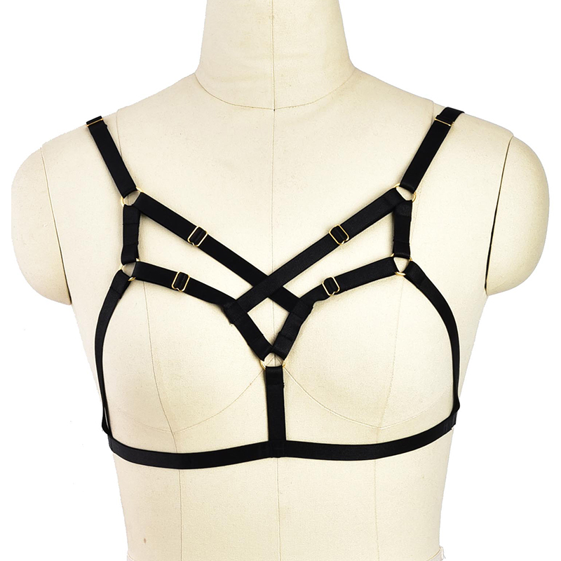 Cheap New Product Multi Color Sexy Bondage Strap Bra Lingerie Light Weight Sexy Underwear Flirting Sexy Lingerie