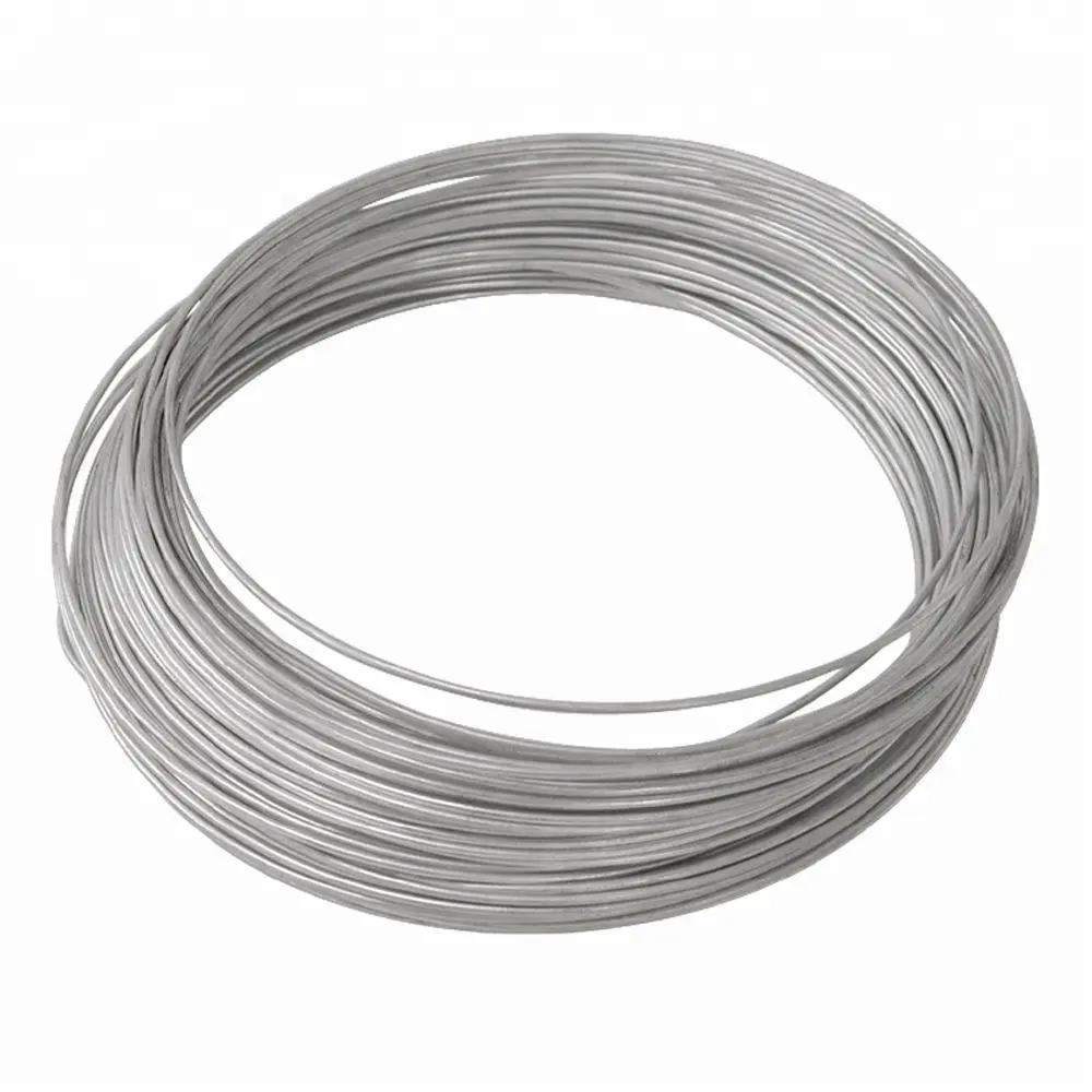 Factory Price High Strength Galvanized Iron Wire 12 Gauge  2.2*2.7 2.4*3.0mm High Zinc Coated Liso Ovalado Oval Wire