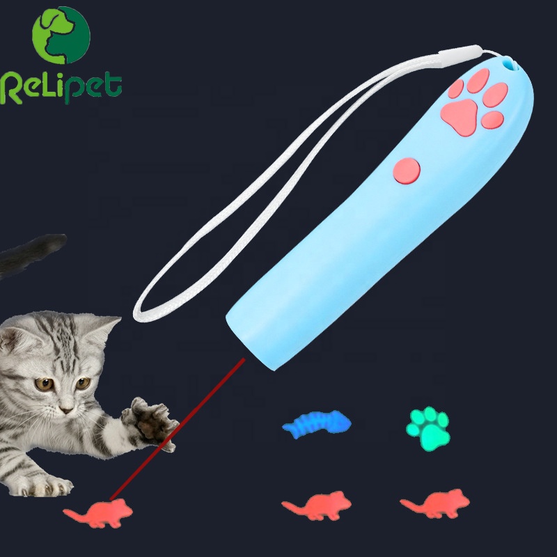 Relipet Amazon New LED Cat Laser Pointer Toy Cute Interactive Cat Teaser Laser Pen