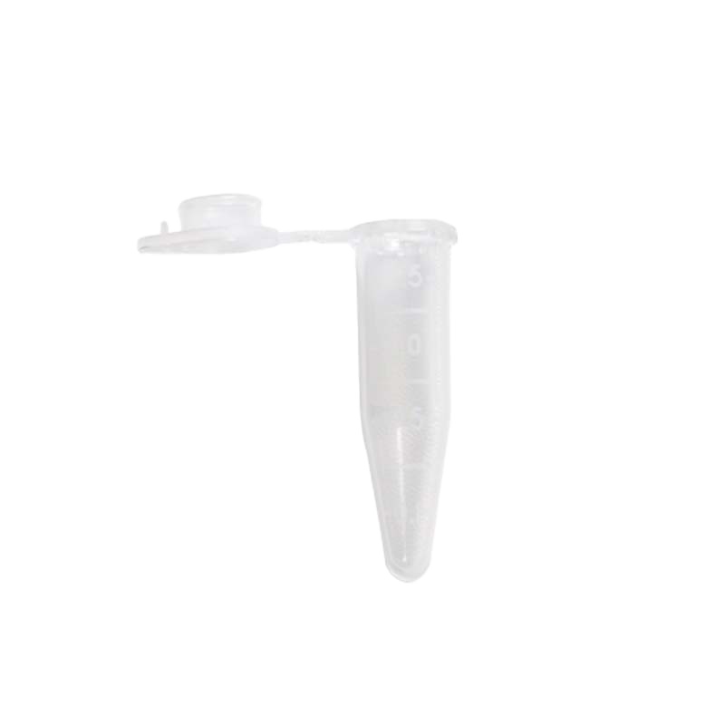1.5ml micro plastic micro centrifuge tube with cover and conical bottom with scale