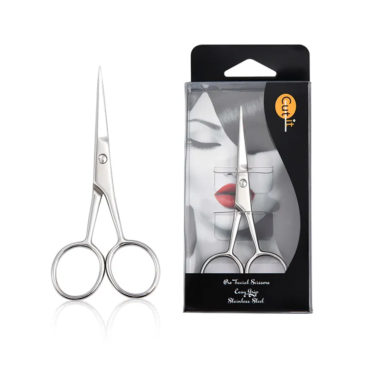 Wholesale Professional Multi Purpose Stainless Steel Salon Beauty Nail Beard Grooming Trimming Scissors