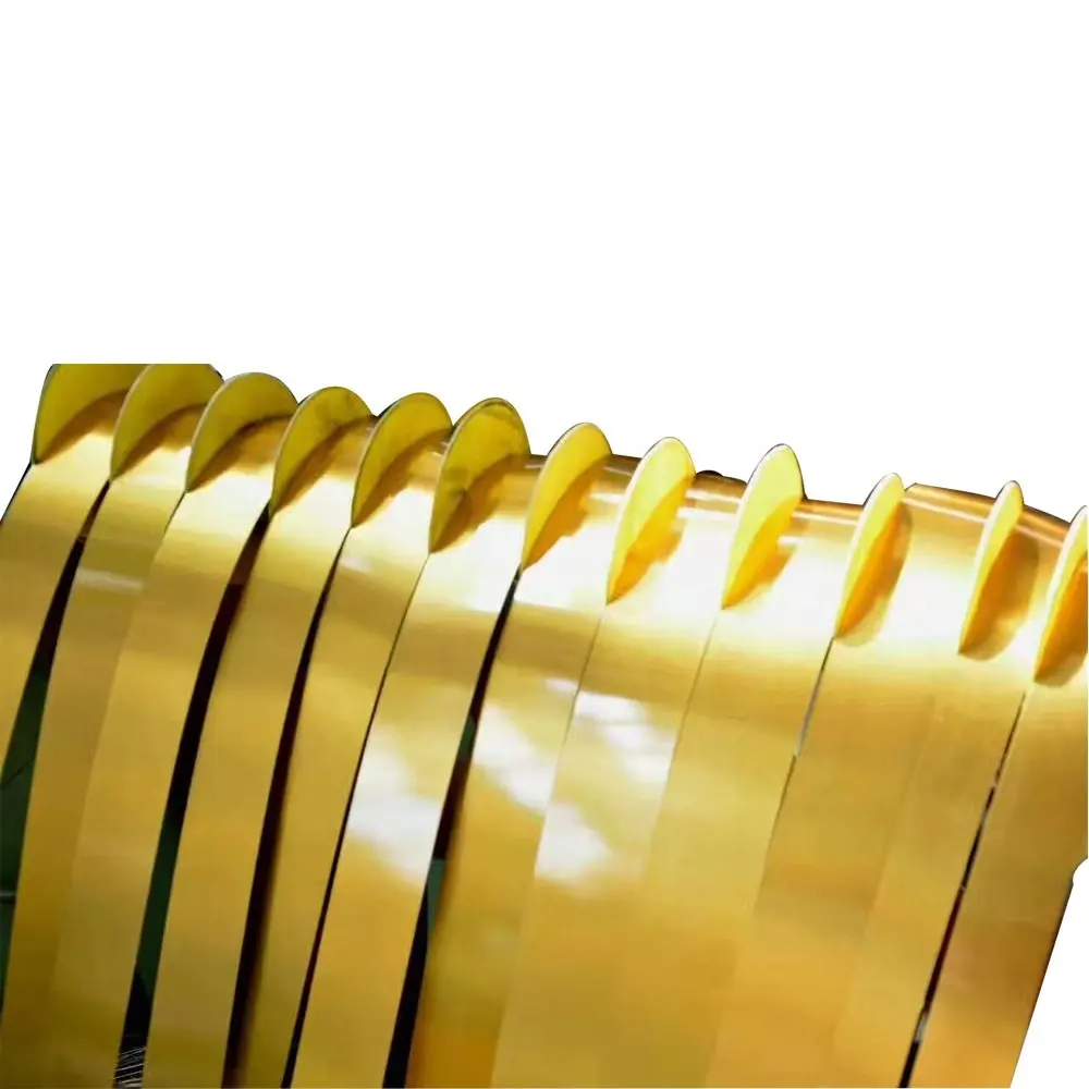 Golden Lacquer MR/SPCC Grade Tin Coating Tinplate Coil