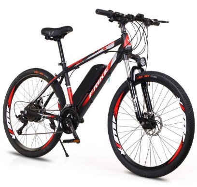 FRIKE Amazon Hot Sale 26Inch Electric Bike 250W 350W 36V 8A 10A 12A Pedals Power Assist Ebike Lithium Battery Electric Bicycle